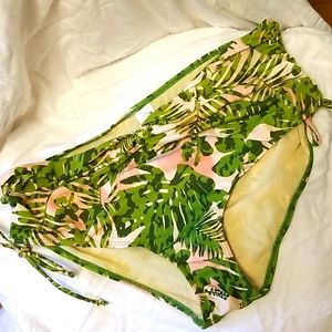 Green/Pink bikini bottoms